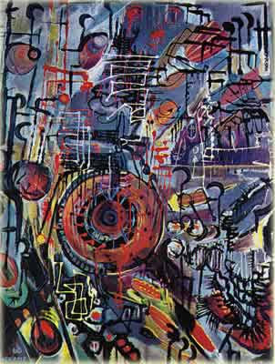 Atomic switchboard, Atomare Schalttafel 1960